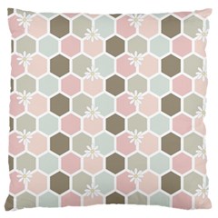 Spring Bee Large Flano Cushion Cases (one Side) 