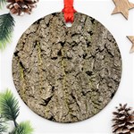 GREY TREE BARK Ornament (Round) 