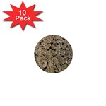 GREY TREE BARK 1  Mini Buttons (10 pack) 