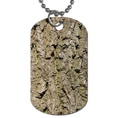 Grey Tree Bark Dog Tag (one Side) by trendistuff