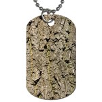 GREY TREE BARK Dog Tag (One Side)