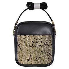 Grey Tree Bark Girls Sling Bags by trendistuff