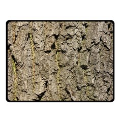 Grey Tree Bark Fleece Blanket (small) by trendistuff