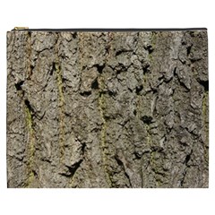 Grey Tree Bark Cosmetic Bag (xxxl)  by trendistuff