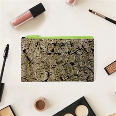 Grey Tree Bark Cosmetic Bag (xs)