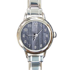 Grey Fence Round Italian Charm Watches