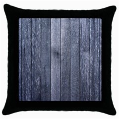 Grey Fence Throw Pillow Cases (black) by trendistuff