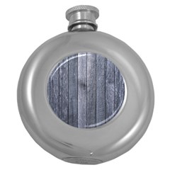 Grey Fence Round Hip Flask (5 Oz)