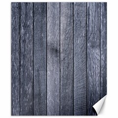 Grey Fence Canvas 8  X 10 