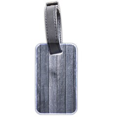 Grey Fence Luggage Tags (two Sides)