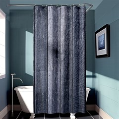 Grey Fence Shower Curtain 36  X 72  (stall)  by trendistuff