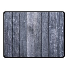 Grey Fence Double Sided Fleece Blanket (small) 