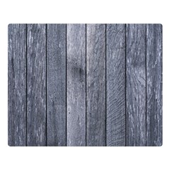 Grey Fence Double Sided Flano Blanket (large) 