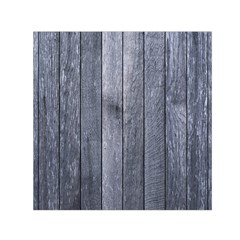 Grey Fence Small Satin Scarf (square) 