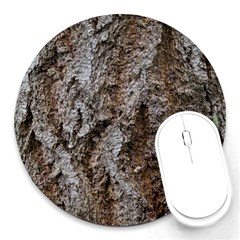 Douglas Fir Bark Round Mousepads by trendistuff