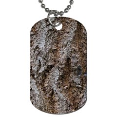 Douglas Fir Bark Dog Tag (one Side)