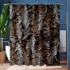 Douglas Fir Bark Shower Curtain 60  X 72  (medium)  by trendistuff