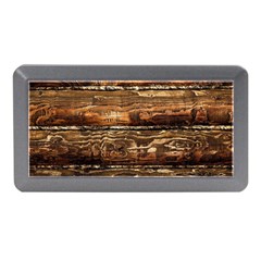 Dark Stained Wood Wall Memory Card Reader (mini)