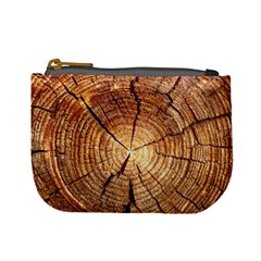 Cross Section Of An Old Tree Mini Coin Purses by trendistuff