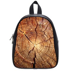 Cross Section Of An Old Tree School Bags (small)  by trendistuff