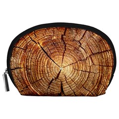 Cross Section Of An Old Tree Accessory Pouches (large)  by trendistuff