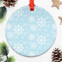 Frosty Ornament (round) 