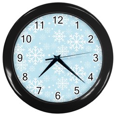 Frosty Wall Clocks (black)