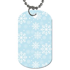 Frosty Dog Tag (one Side)