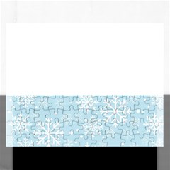 Frosty Rectangular Jigsaw Puzzl by Kathrinlegg