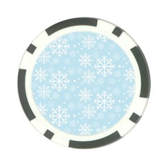 Frosty Poker Chip Card Guards