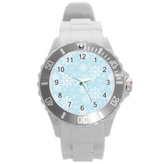 Frosty Round Plastic Sport Watch (l)