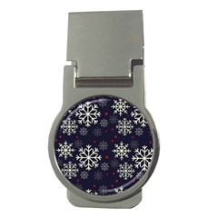 Snowflake Money Clips (round) 