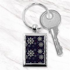 Snowflake Key Chains (rectangle)  by Kathrinlegg