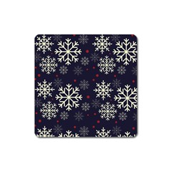 Snowflake Square Magnet