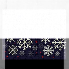 Snowflake Rectangular Jigsaw Puzzl by Kathrinlegg