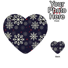 Snowflake Playing Cards 54 (heart)  by Kathrinlegg