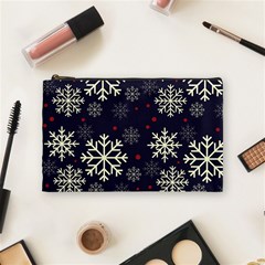 Snowflake Cosmetic Bag (medium) 