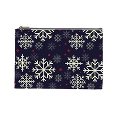 Snowflake Cosmetic Bag (large) 