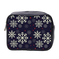 Snowflake Mini Toiletries Bag 2-side