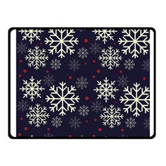 Snowflake Fleece Blanket (small)