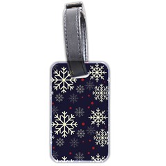 Snowflake Luggage Tags (two Sides)