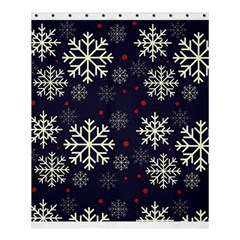 Snowflake Shower Curtain 60  X 72  (medium)  by Kathrinlegg