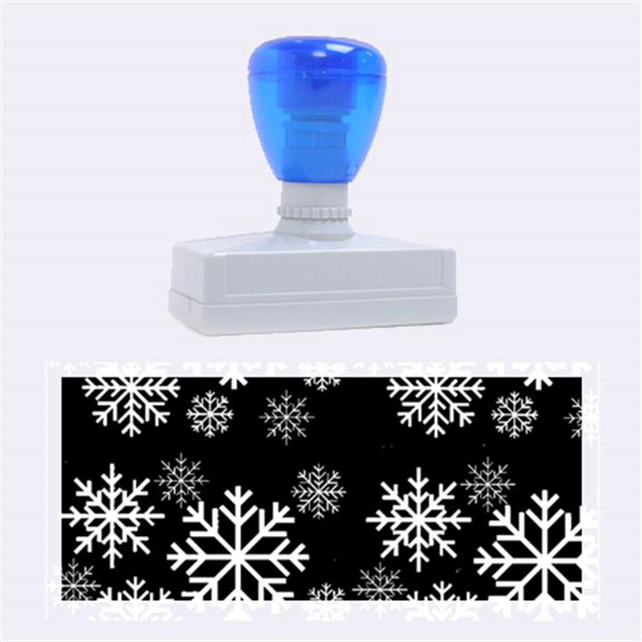 Snowflake Rubber Stamps (Large)