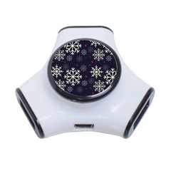 Snowflake 3-port Usb Hub