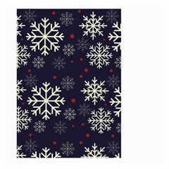 Snowflake Large Garden Flag (two Sides)