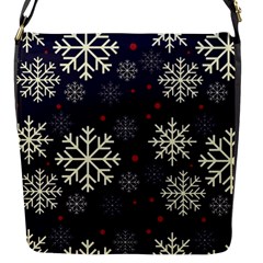 Snowflake Flap Messenger Bag (s)