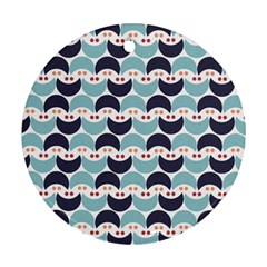 Moon Pattern Ornament (round)  by Kathrinlegg