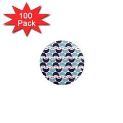 Moon Pattern 1  Mini Magnets (100 Pack)  by Kathrinlegg