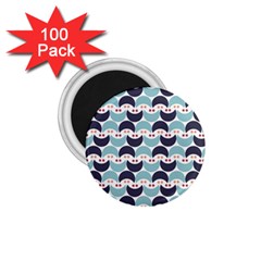 Moon Pattern 1 75  Magnets (100 Pack)  by Kathrinlegg