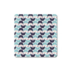 Moon Pattern Square Magnet